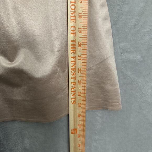 Ruby Ribbon Lace Full Support Cami 44 Beige Style #3024 Adjustable Shape Wear - Picture 12 of 14